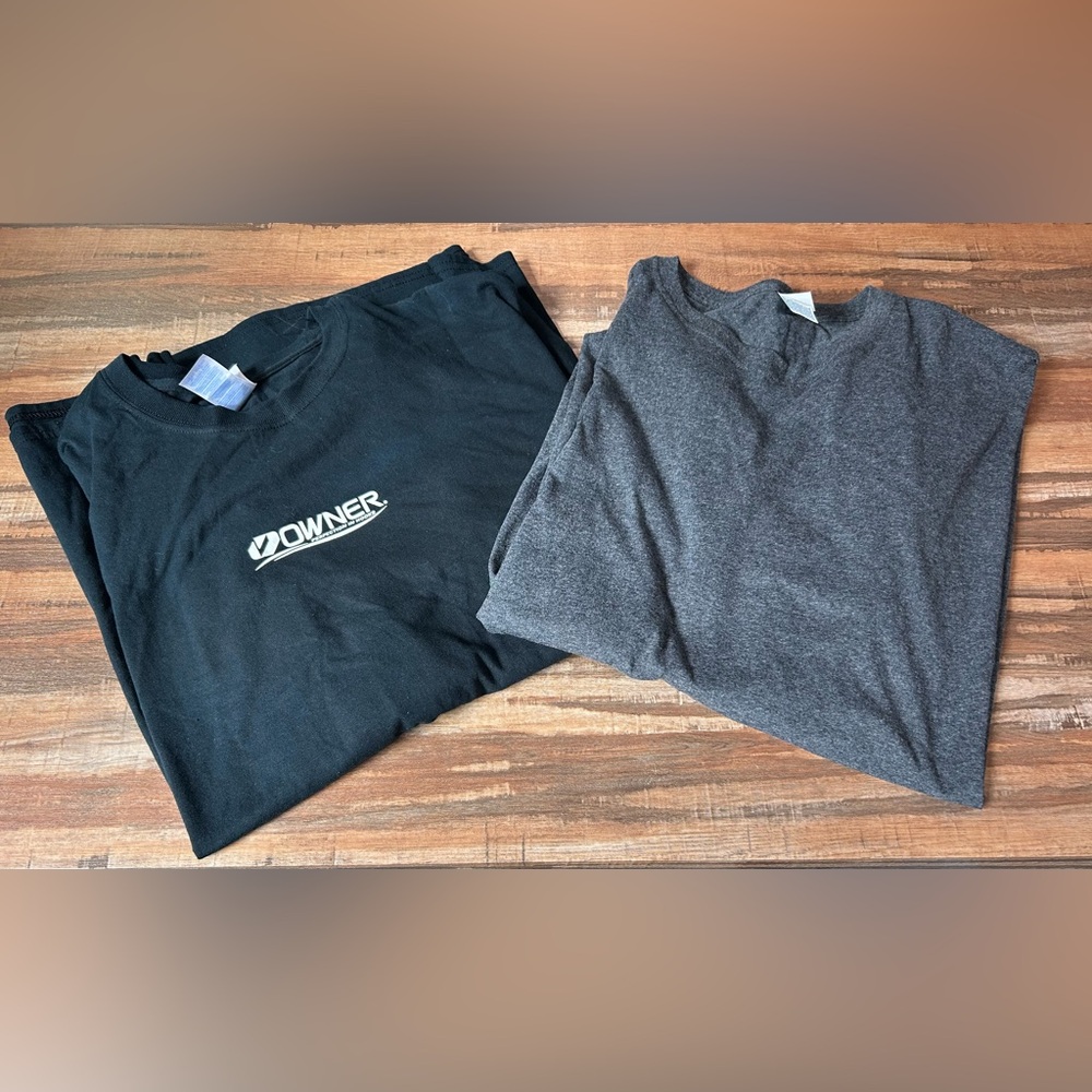Black and Gray Men's T-Shirts 2x / 3 x